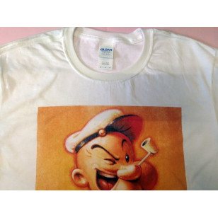 Popeye The Sailor Man - Spinach Eat More Stronger You Are T Shirt ( Men M ) ***READY TO SHIP from Hong Kong***